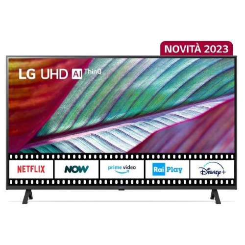 LG 43UR78006LK - 43" Categoria diagonale UR78 Series TV LCD retroilluminato a LED - Smart TV - ThinQ AI, webOS 23 - 4K UHD (2160p) 3840 x 2160 - HDR - Direct LED